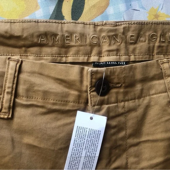 American Eagle Outfitters Men's Tan Pants next level flex, 38/36 - Picture 4 of 8